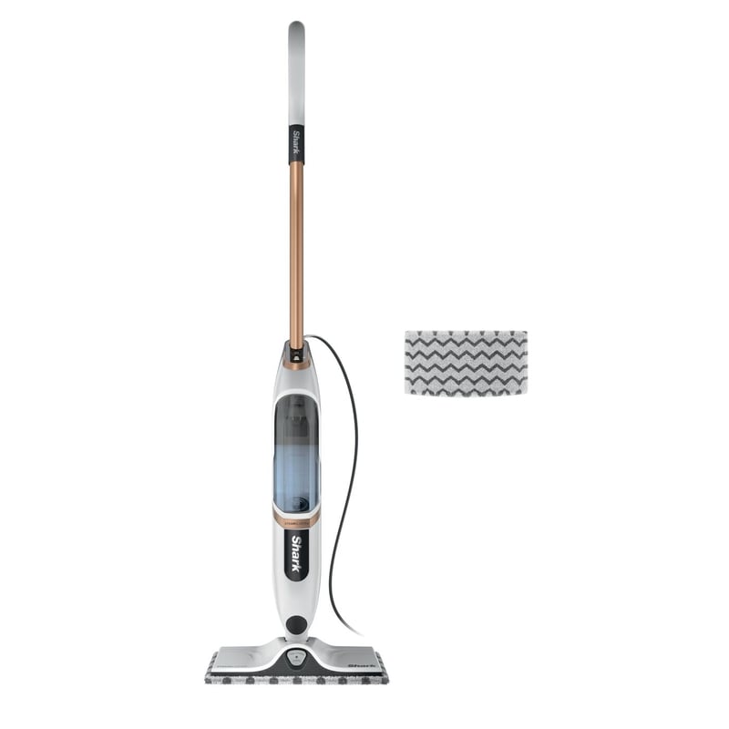 Aparat de curățat cu abur Shark SteamSpot S2001EU cu tehnologie Steam Blaster pentru pardoseli dure, culoarea arămie