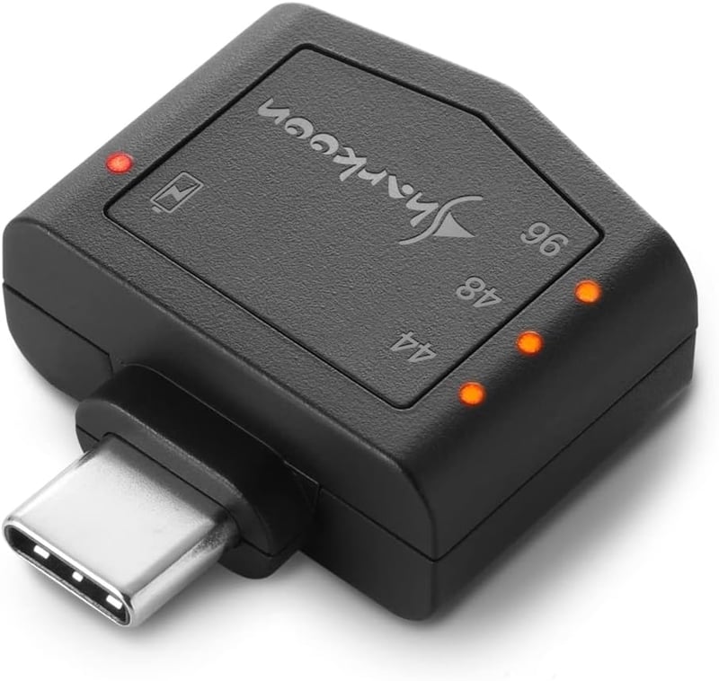 Sharkoon Mobile DAC PD külső USB Type-C hangkártya töltési funkcióval