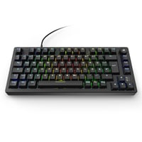 Herná klávesnica Sharkoon Skiller SGK25 RGB, 75 % rozloženie, Hot Swap, spínače Huano RED, čierna 6
