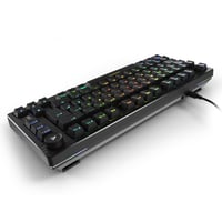 Herná klávesnica Sharkoon Skiller SGK25 RGB, 75 % rozloženie, Hot Swap, spínače Huano RED, čierna 5