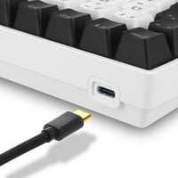 Sharkoon Skiller SGK50 S3 RGB gaming billentyűzet, Gateron Red, 75% - fehér 7