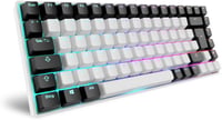 Sharkoon Skiller SGK50 S3 RGB gaming billentyűzet, Gateron Red, 75% - fehér 2