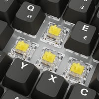 Herná klávesnica Sharkoon Skiller SGK50 S3 PBT, čierna, RGB, spínače Gateron G PRO 3.0 Yellow, 75 % rozloženie 4