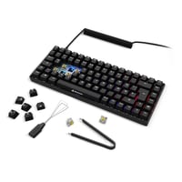 Herná klávesnica Sharkoon Skiller SGK50 S3 PBT, čierna, RGB, spínače Gateron G PRO 3.0 Yellow, 75 % rozloženie 8