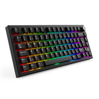 Bezdrôtová herná klávesnica Sharkoon Skiller SGK55W, RGB podsvietenie, čierna 1