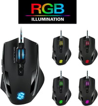 Sharkoon Skiller SGM1 gamer egér makró gombokkal, 10800 DPI, RGB - fekete 8
