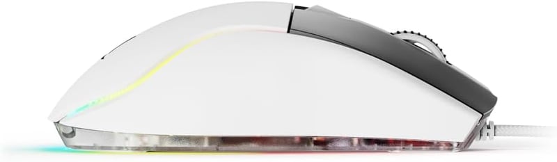 Sharkoon Skiller SGM35 fehér optikai gamer egér RGB PBT gombokkal