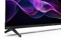 SHARP 40HF3365E Google TV 40 colos FHD QLED keret nélküli televízió – Google Assistant, Chromecast, Bluetooth, 3x HDMI, 2x USB, 2x8W hangszó 7