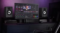 Aktívny regálový reproduktor SHARP CP-SS30(BK), čierny – 60W RMS (2x30W), 2-pásmový, Bluetooth 5.0, štúdiový monitor, USB, optický, AUX, RCA vstup, 4-palcový 4