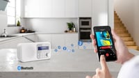SHARP DR-P420(WH) Prenosné DAB+/FM rádio s Bluetooth 5.0 – duálny budík, pamäť na 40 staníc, napájanie cez USB alebo batérie, konektor na slúchadlá, snehobiele 3