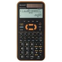 Vedecká školská kalkulačka Sharp EL-W531 XG-YR – 4-riadkový WriteView displej, zadávanie D.A.L., 335 funkcií, TWIN-Power, oranžová 1