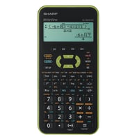 Calculator științific Sharp EL-W531 XH-GR – afișaj WriteView, 335 funcții, verde – calculator școlar pentru liceeni 1