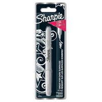 Permanentný popisovač Sharpie Metallic, strieborný, tenký hrot, 1 ks 1