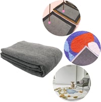 Sharplace Csúszásmentes Szőnyegalátét Tufting Anyag 1x5m Szürke 4