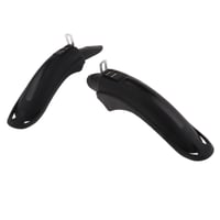 Set apărători de noroi negre Sharplace pentru bicicletă copii 12/14/16", protecție față și spate 1