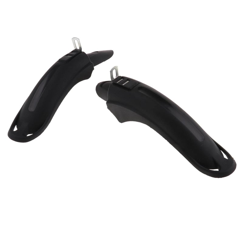 Set apărători de noroi negre Sharplace pentru bicicletă copii 12/14/16", protecție față și spate