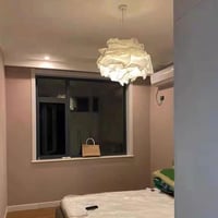 Sharplace Origami Papír Lámpaernyő Függőlámpa Hálószobához Nappalihoz 7
