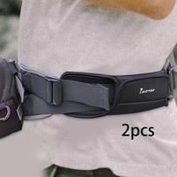 Sharplace Párnázott Hátizsák Vállpárna és Öv Táska Párna Szett - basic epaulette, épaulette de base 6