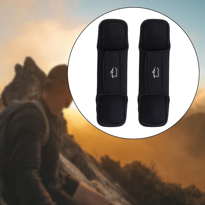 Sharplace Párnázott Hátizsák Vállpárna és Öv Táska Párna Szett - basic epaulette, épaulette de base