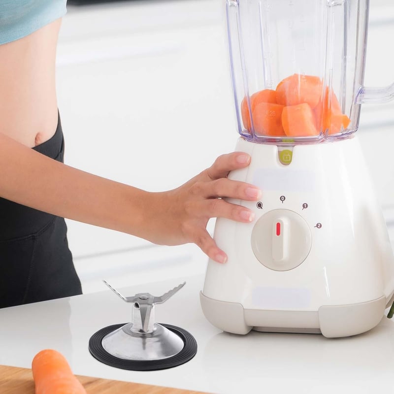 Sharplace Turmixgép Kés Csere Alkatrész 4 Pengés Rozsdamentes Acél Tömítéssel MX2050 Mixer Blender Tartozék Ezüst