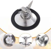 Sharplace Turmixgép Kés Csere Alkatrész 4 Pengés Rozsdamentes Acél Tömítéssel MX2050 Mixer Blender Tartozék Ezüst 3