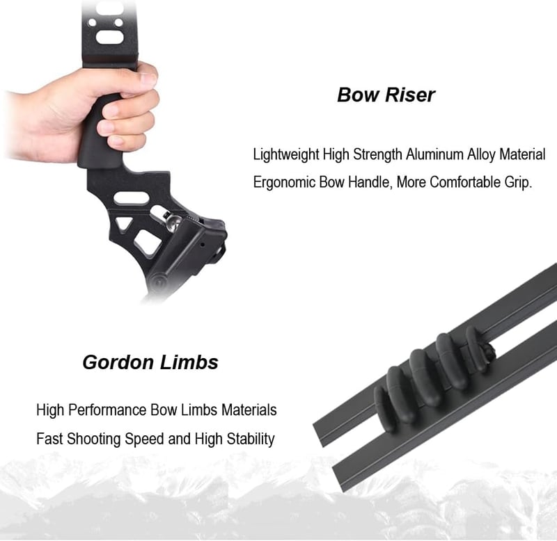 SHARROW Compound Bow 20-70 lbs állítható íjászati szett felnőtteknek és kezdőknek