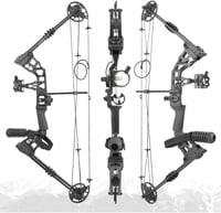 SHARROW Compound Bow 20-70 lbs állítható íjászati szett felnőtteknek és kezdőknek 5