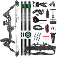 Set arc compound SHARROW X8 20-70 lbs - negru 2