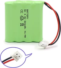 SHAWOROCE 4,8 V 800 mAh NiMH AAA akkumulátorcsomag Divers Tens Eco 2 / XTR2 / Urostim2 / EMP2 Pro / EMP4 Eco+ 2