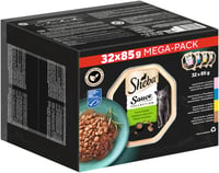 Hrană umedă pentru pisici Sheba Feine Vielfalt Sauce Collection Mega-Pack, certificată MSC, 32 x 85 g 2