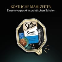 Kolekcia omáčok Sheba pre milovníkov omáčok, vlhké krmivo s tuniakom v omáčke, s certifikátom MSC (2 x 11 x 85 g) – neúplná súprava 21 ks 13