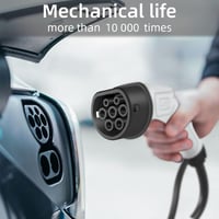 Sheepping 11kW Type 2 Elektromos Autó Töltőkábel, 5m, 32A, 3-Fázisú, Táskával és Kábeltartóval, Villanyautó Töltéshez 4