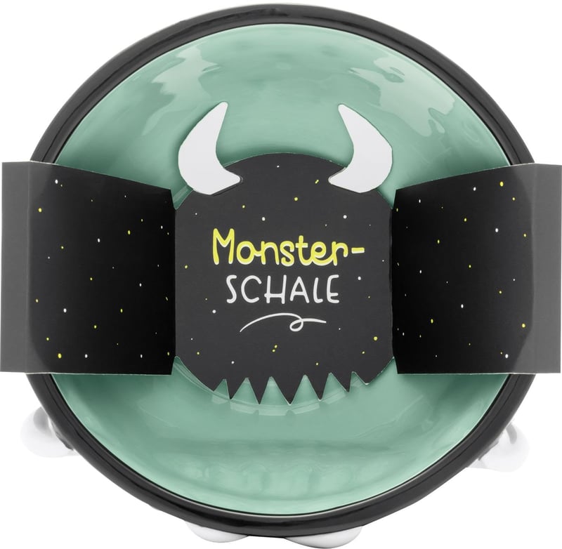 Sheepworld H:PPY life Monster Tál - Vicces Ajándék, Dekoráció, 13,1 cm