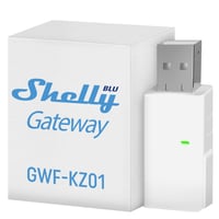 Shelly BLU Gateway Bluetooth WiFi USB-A adaptér pre automatizáciu inteligentnej domácnosti, kompatibilný s Alexa, Google Home, iOS a Android aplikáciou, WiFi opakovač bez nutnosti hubu 1