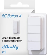 Shelly Blue RC Button 4 Bluetooth Távirányító Okosotthon Automatizáláshoz 1
