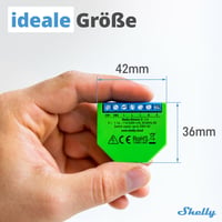 Variator de intensitate inteligent WiFi Shelly Dimmer 2, compatibil cu Alexa și Google Home, fără fir neutru, aplicație iOS și Android, nu necesită hub 3