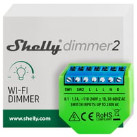 Variator de intensitate inteligent WiFi Shelly Dimmer 2, compatibil cu Alexa și Google Home, fără fir neutru, aplicație iOS și Android, nu necesită hub 1