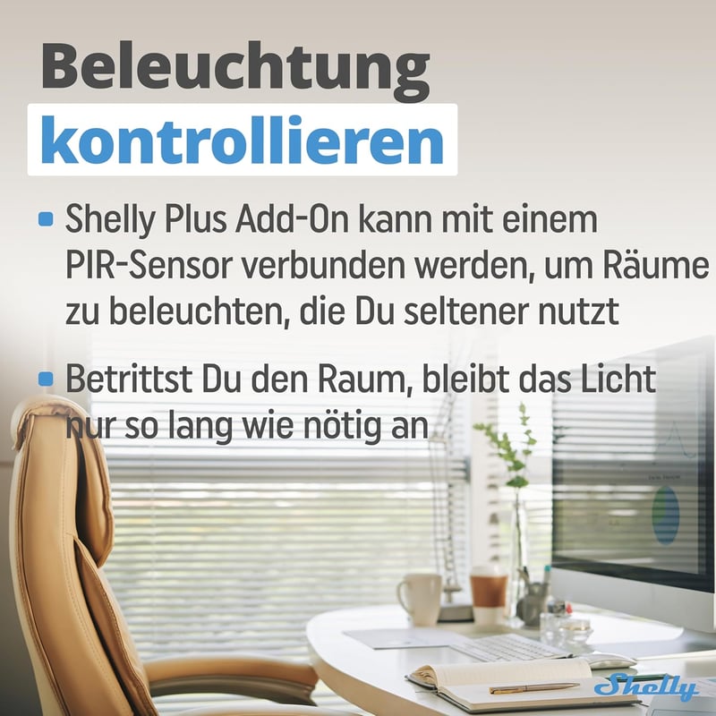 Shelly Plus Add-On hőmérséklet és páratartalom szenzor interfész