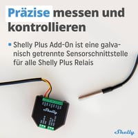 Shelly Plus Add-On hőmérséklet és páratartalom szenzor interfész 2