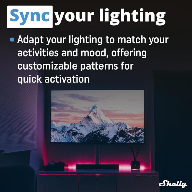 Shelly Plus RGBW PM WiFi LED szalag vezérlő, 12-24V, fogyasztásmérő, dimmer