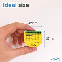 Shelly Plus RGBW PM WiFi LED szalag vezérlő, 12-24V, fogyasztásmérő, dimmer 2