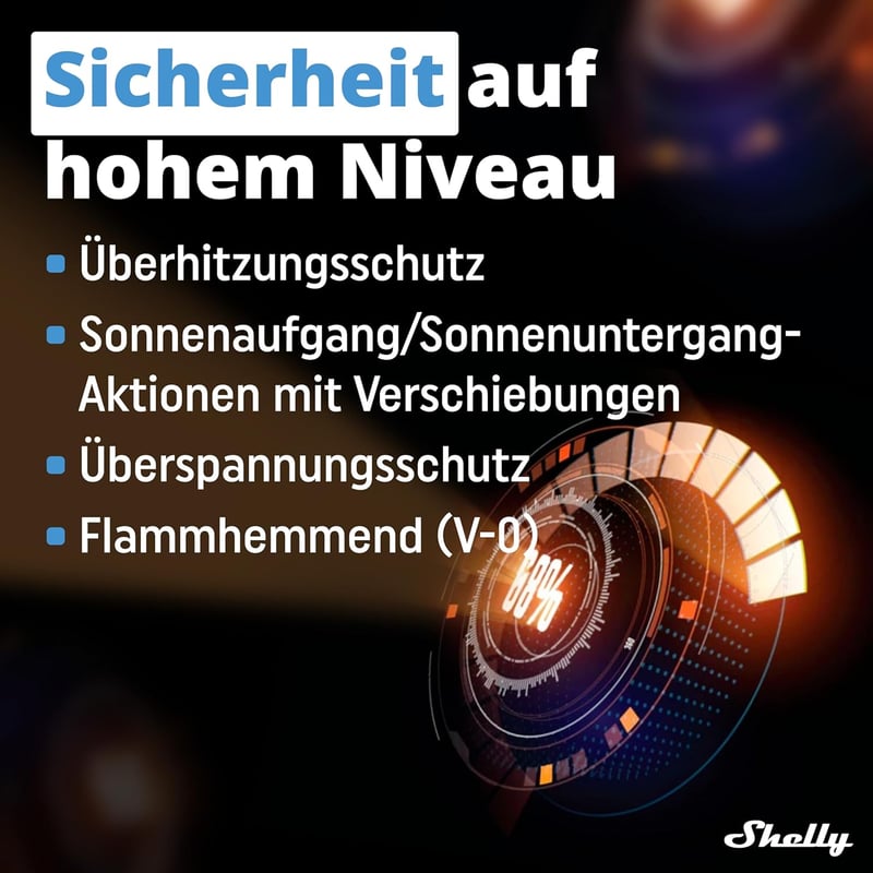Shelly Pro 2 LAN WLAN 2 csatornás DIN sín relé 25A Alexa Google Home vezérléshez