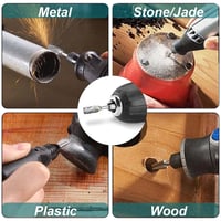 Shengbenhao Volfrám Karbid Vágófej Készlet 10db 1/8" Rotációs Szerszámhoz 2