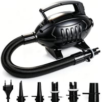 Shengruili 600W elektrická vzduchová pumpa, prenosné čerpadlo na nafukovacie matrace, kolesá, člny, vákuové vrecia a kempovanie 1