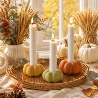 Set de matrițe din silicon Shengruili pentru decorațiuni DIY de toamnă, Halloween și Ziua Recunoștinței 5