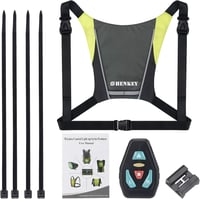 SHENKEY LED Irányjelzős Biztonsági Mellény Távirányítóval Vízálló USB Töltős 8