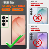 SHIELDON Puzdro s výklopným krytom z pravej kože pre Samsung Galaxy S26 Ultra 5G 6,9" – retro červené, priehradka na karty, ochrana RFID, stojan, magnetické zatváranie 2