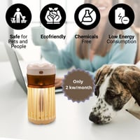 Shikova 3 az 1-ben Elektromos Szúnyogirtó Lámpa - USB Tölthető UV Rovarcsapda LED Világítással, 3000V, Bel- és Kültéri Használatra 6