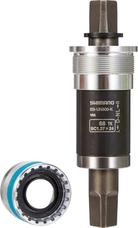 SHIMANO UN300 négyszögletes kerékpár középcsapágy angol menet 68x122,5 mm 3