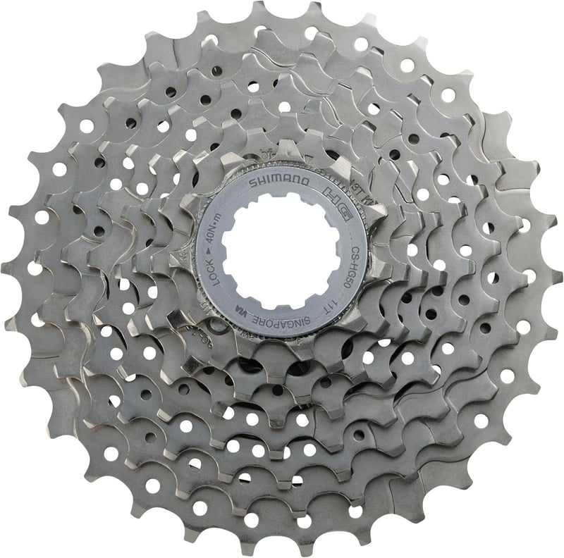 Shimano CS-HG50 8 sebességes kerékpár fogaskerék kazetta - 11-28 Teeth, black